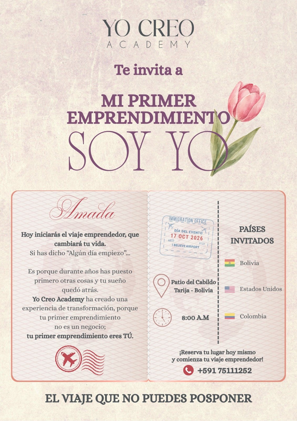 Mi Primer Emprendimiento Soy Yo